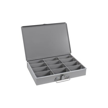 Durham Mfg Co. Durham Steel Scoop Compartment Box 211-95 - 12 Compartment, 13-3/8x9-1/4x2 211-95